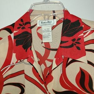 ✂️💲DROP-Vintage Barcellini Dress Blouse sz 15/16